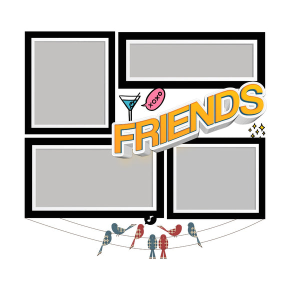 Friends Collage Frame