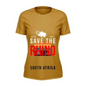 Custom design of Save The Rhino Tshirt